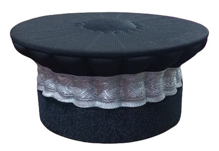 Toque magistrat noire 1 galon argent, M2