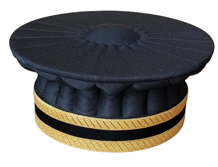 Toque magistrat noire 2 galons ors, M1