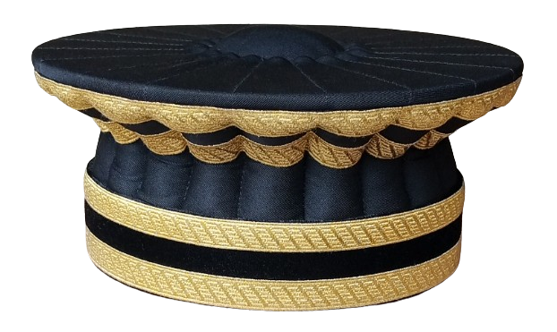 Toque magistrat noire 4 galons ors, M1