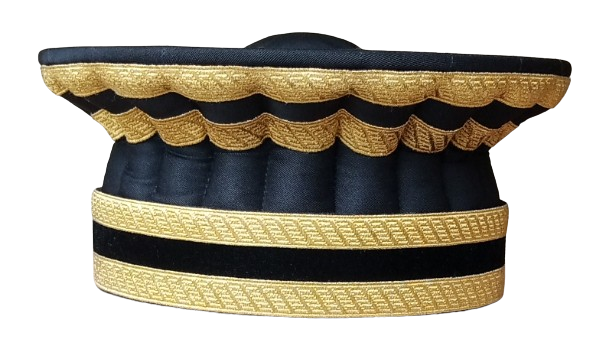 Toque magistrat noire 4 galons ors, M1
